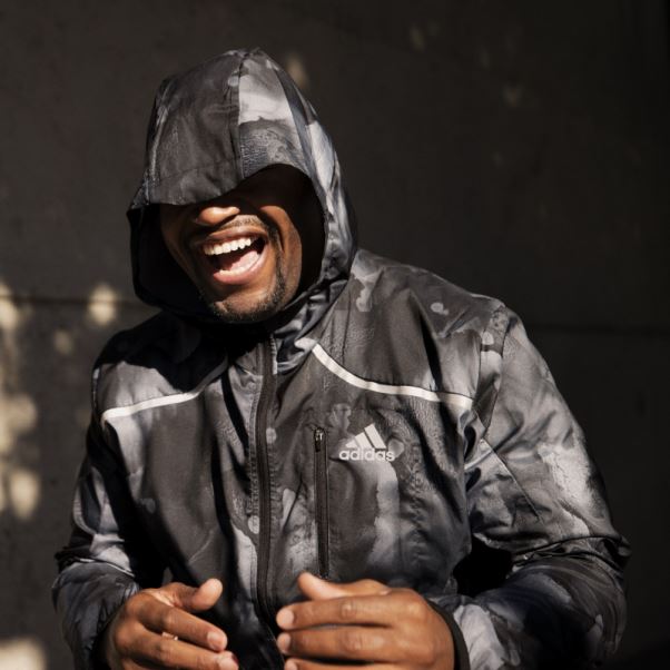 Veste Graphique Marathon Rapide Adidas Noir