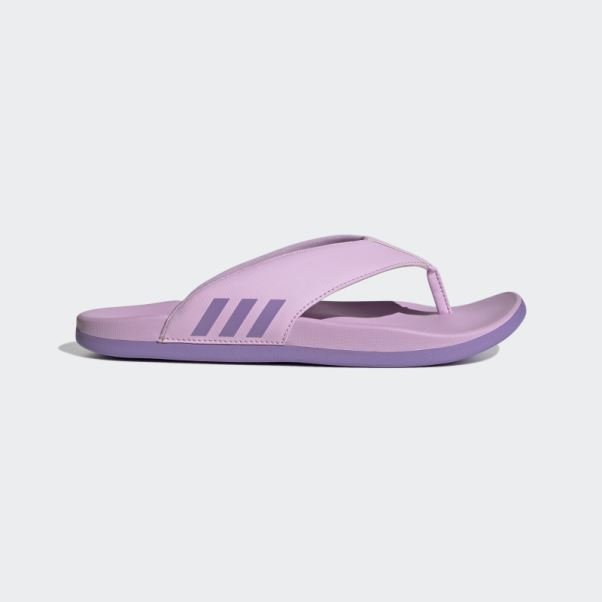 Adidas Tongs Adilette Confort Lilas