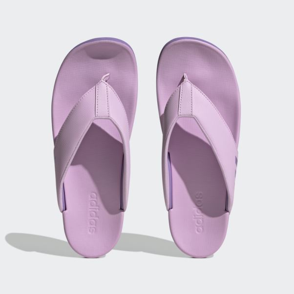 Adidas Tongs Adilette Confort Lilas