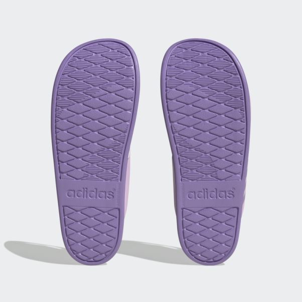 Adidas Tongs Adilette Confort Lilas