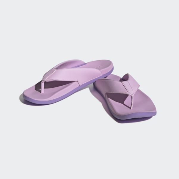 Adidas Tongs Adilette Confort Lilas