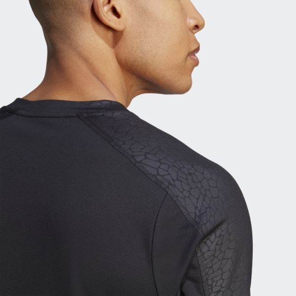 Adidas Entraînement Pu T-shirt Imprimé Noir