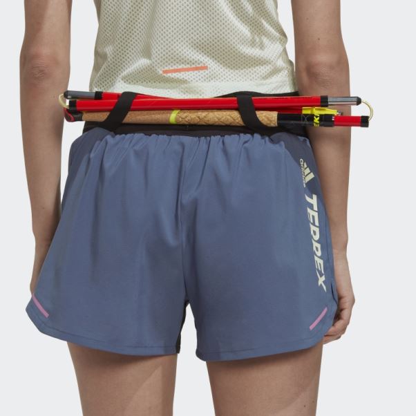 Short Terrex Agravic Acier Adidas