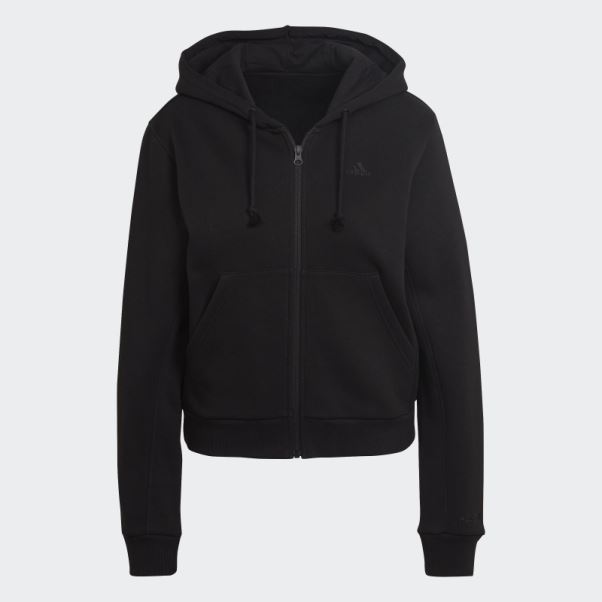 Sweat à Capuche Zippé Adidas All Szn Noir