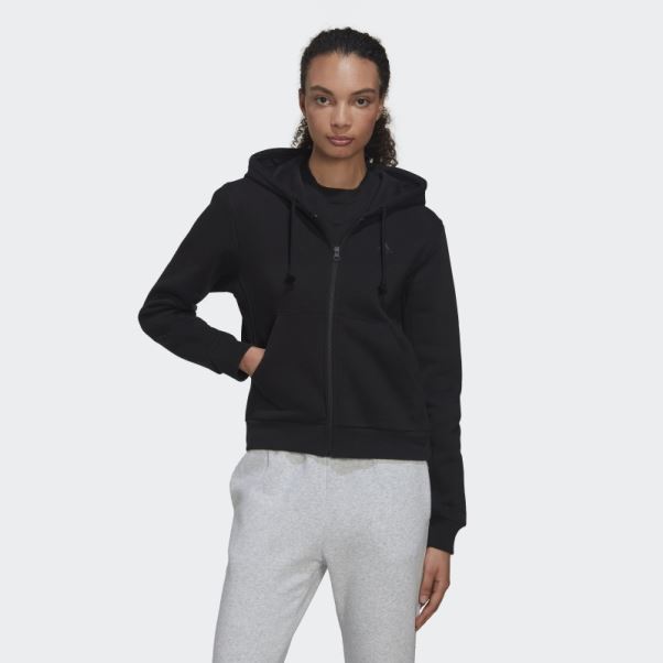 Sweat à Capuche Zippé En Polaire All Szn Noir Adidas