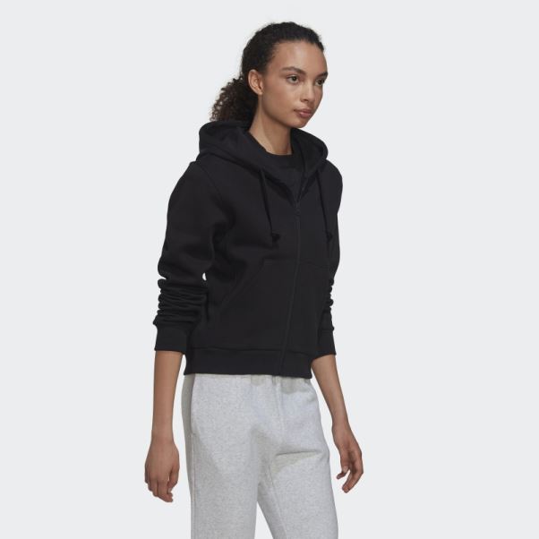 Sweat à Capuche Zippé En Polaire All Szn Noir Adidas