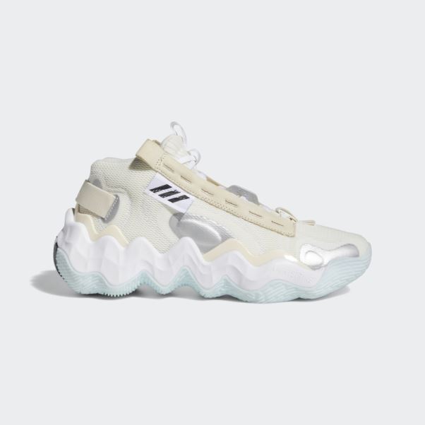 Chaussure De Basketball Candace Parker Mid Blanc Adidas Expo B
