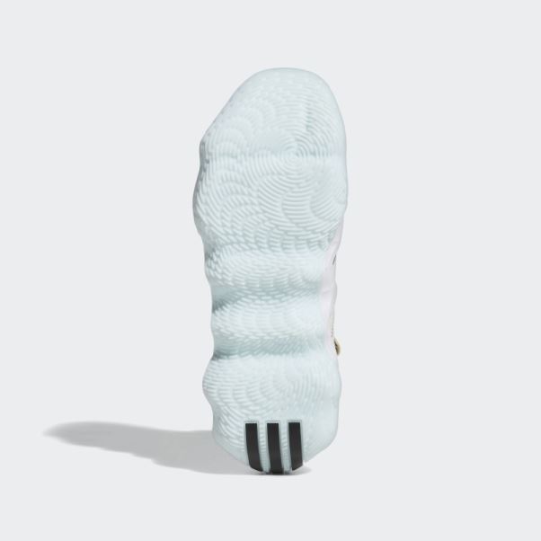 Chaussure De Basketball Candace Parker Mid Blanc Adidas Expo B