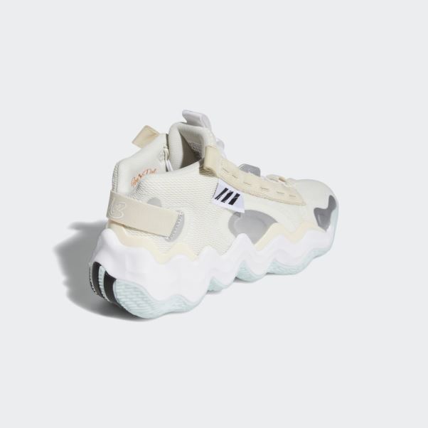 Chaussure De Basketball Candace Parker Mid Blanc Adidas Expo B