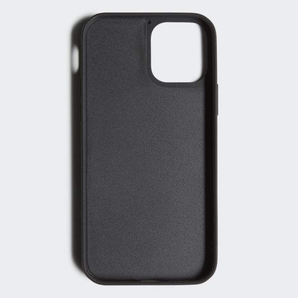 Adidas Ou étui Moulé En Pu Pour Iphone 12 / 12 Pro Mode Noir