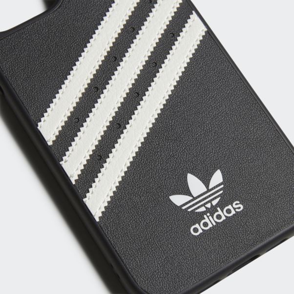 Adidas Ou étui Moulé En Pu Pour Iphone 12 / 12 Pro Mode Noir