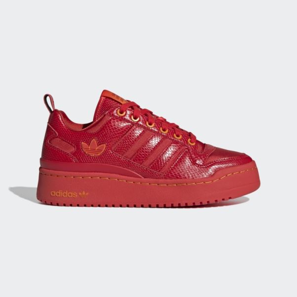 Chaussure Adidas Forum Bold Rouge