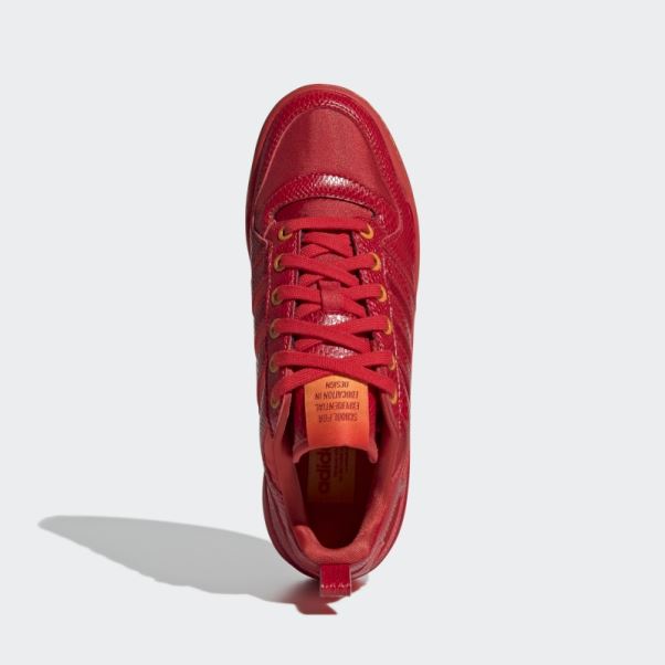 Chaussure Adidas Forum Bold Rouge
