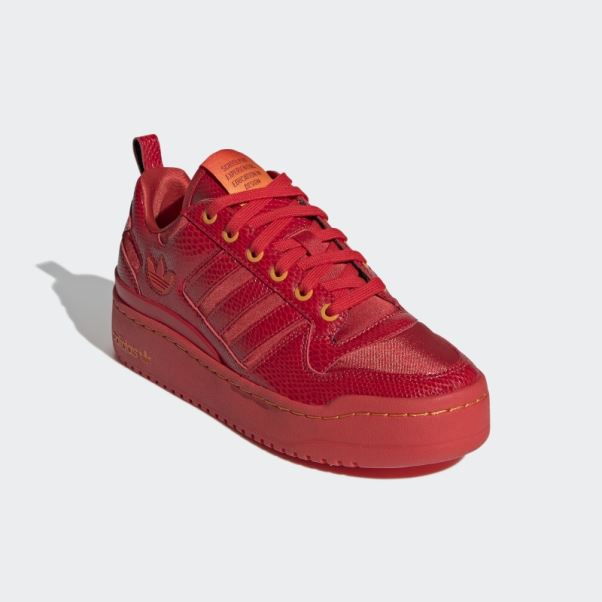 Chaussure Adidas Forum Bold Rouge