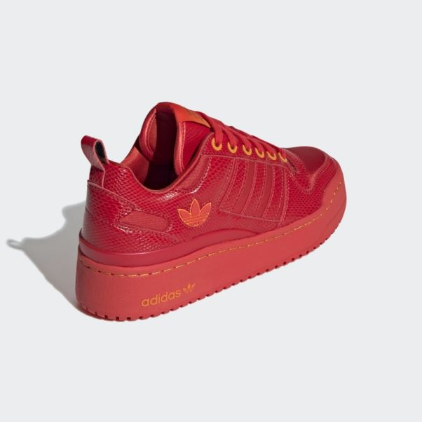 Chaussure Adidas Forum Bold Rouge
