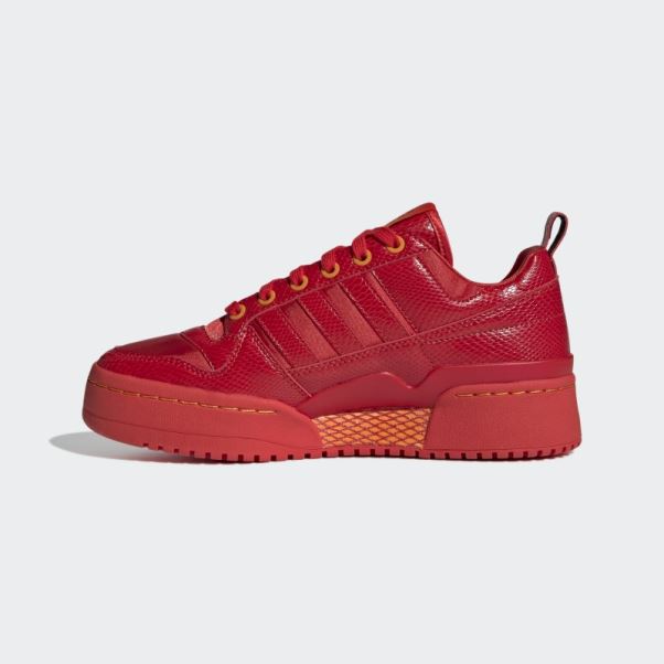 Chaussure Adidas Forum Bold Rouge