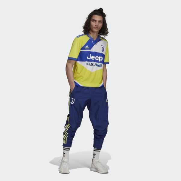 Adidas Juventus 21/22 Troisième Maillot Hi-res Bleu Fashion