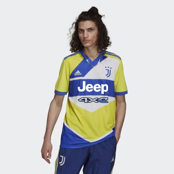 Adidas Juventus 21/22 Troisième Maillot Hi-res Bleu