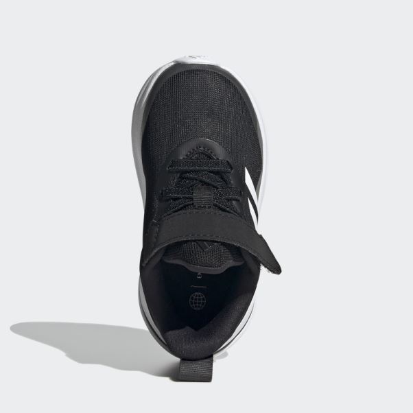 Fortarun Elastic Lace Top Strap Chaussures De Course Noir Adidas