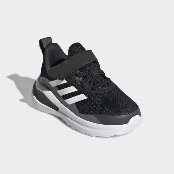 Fortarun Elastic Lace Top Strap Chaussures De Course Noir Adidas