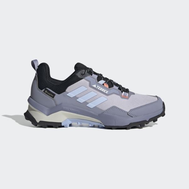 Chaussures De Randonnée Adidas Argent Violet Terrex Ax4 Gore-tex