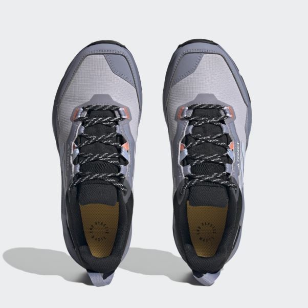Chaussures De Randonnée Adidas Argent Violet Terrex Ax4 Gore-tex