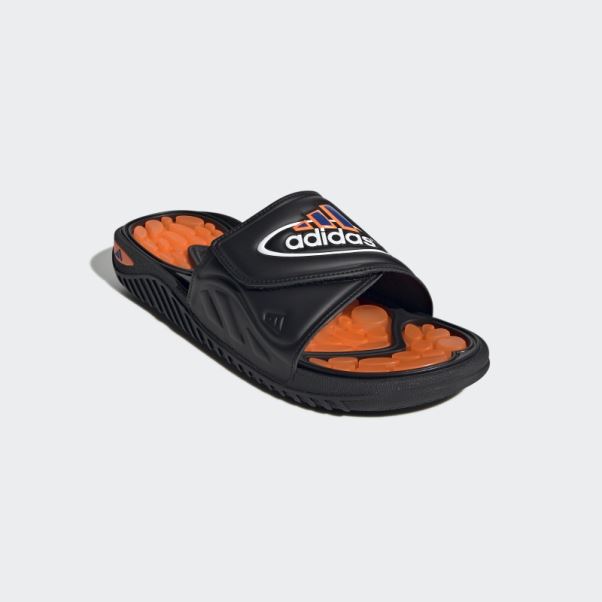 Adidas Claquettes Reptossage Orange