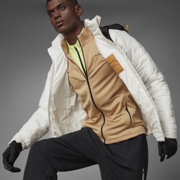 Veste Matelassée Adidas Terrex Myshelter Primaloft Parley Non Teinte