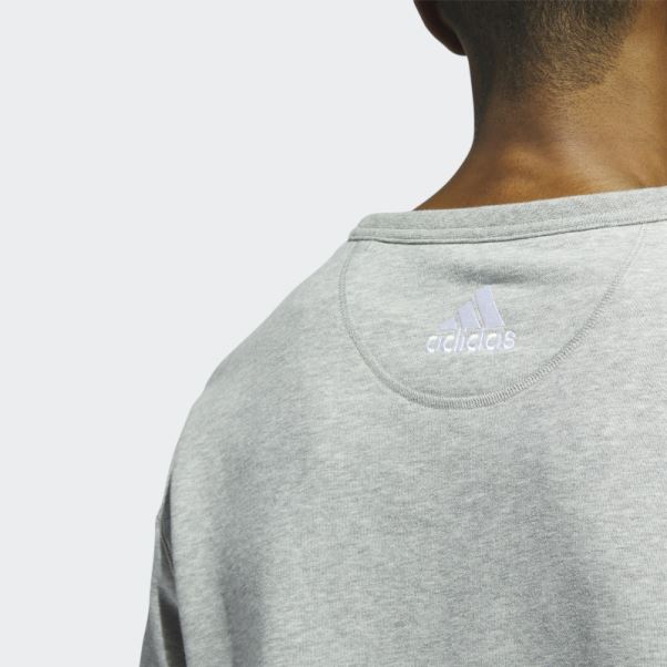 Sweat Gris Moyen Diables Vintage Crew Adidas