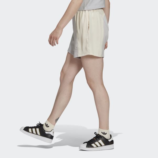 Short Adidas Adicolor Split Trèfle Blanc