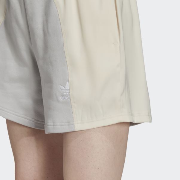 Short Adidas Adicolor Split Trèfle Blanc