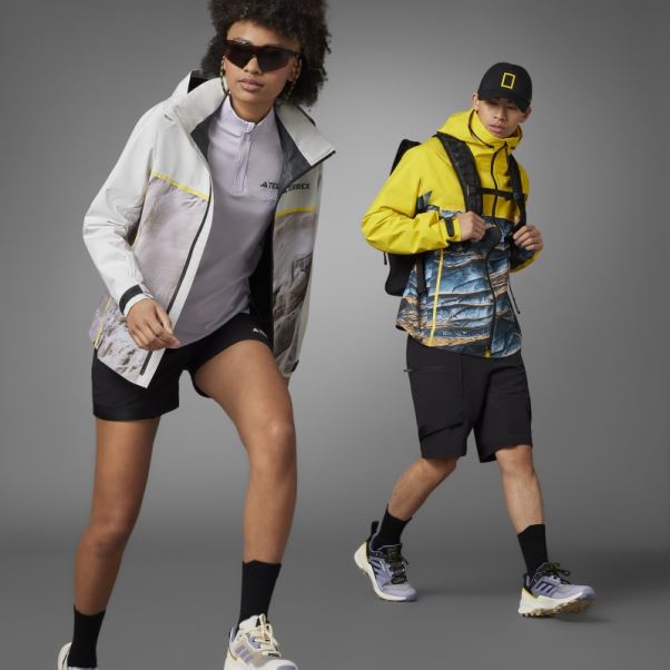 Veste Eqt Adidas National Geographic Rain.rdy Jaune