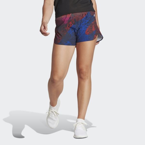Short Fendu Adidas Adizero Running Fuchsia