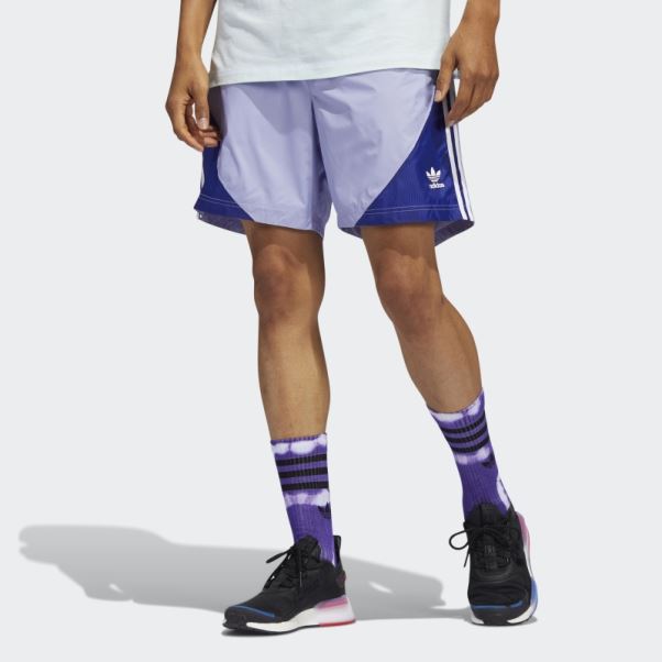 Short D'été Sst Violet Poussière Adidas