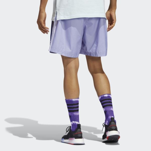 Short D'été Sst Violet Poussière Adidas