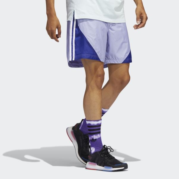 Short D'été Sst Violet Poussière Adidas