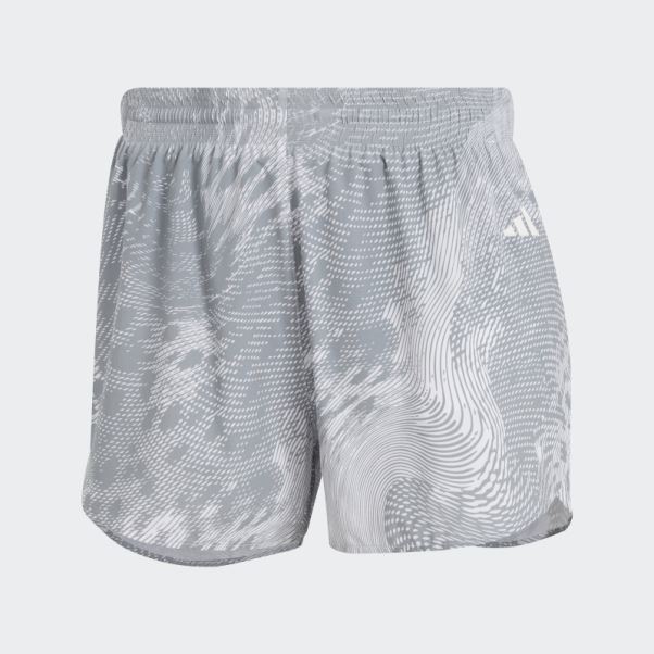 Adizero Running Split Shorts Adidas Blanc
