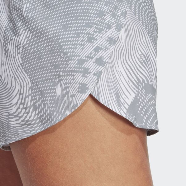 Adizero Running Split Shorts Adidas Blanc