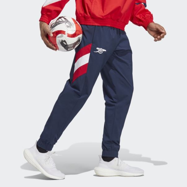 Pantalon Tissé Arsenal Icon Adidas Bleu Marine