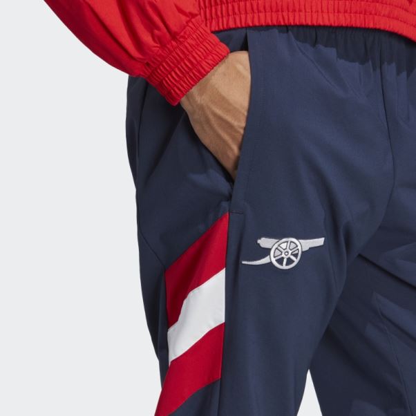 Pantalon Tissé Arsenal Icon Adidas Bleu Marine