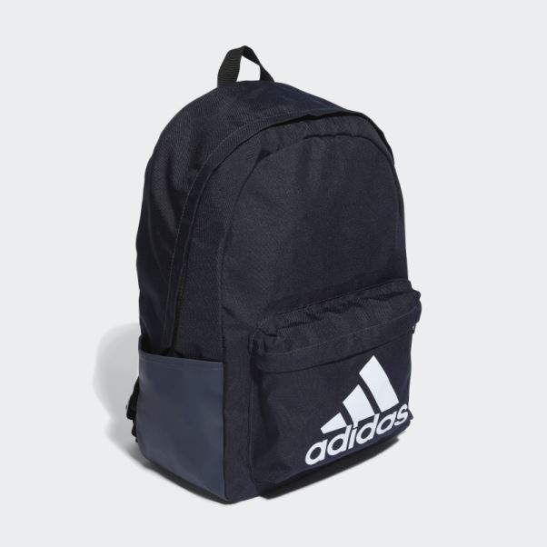 Badge Classique Du Sac à Dos De Sport Bleu Marine Adidas