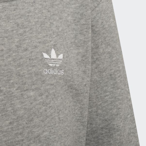 Adidas Adicolor Crew Set Gris Moyen