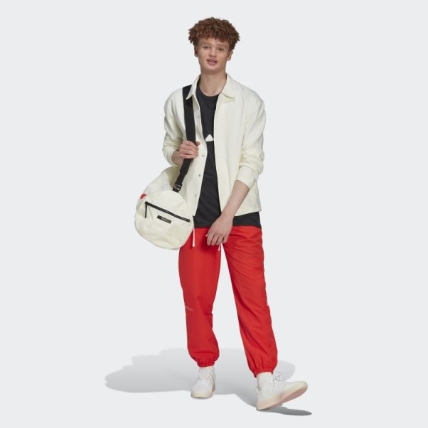 Veste D'entraîneur Adidas Blanche