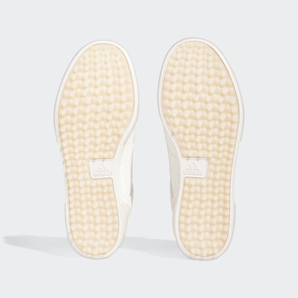 Chaussures De Golf Adidas Retrocross Sans Crampons Blanches élégantes