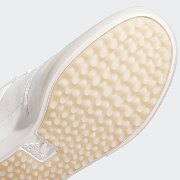 Chaussures De Golf Adidas Retrocross Sans Crampons Blanches élégantes