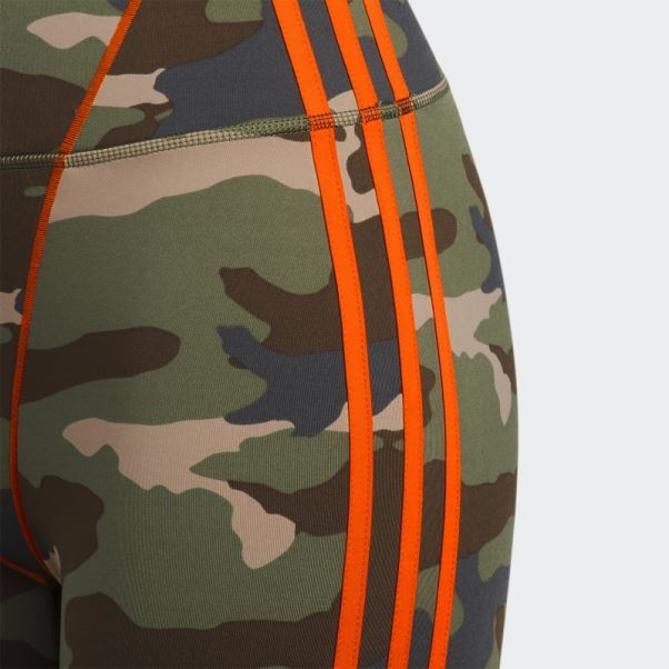 Adidas Short De Vélo 9 Pouces Orange