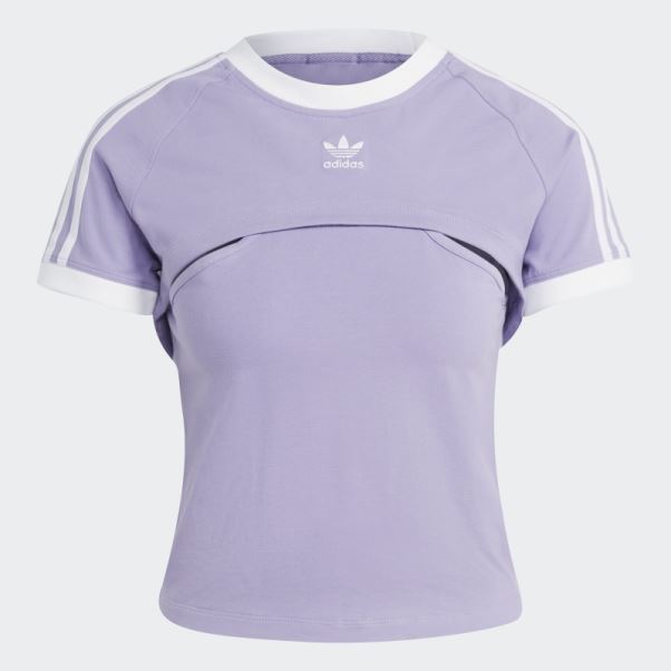 T-shirt Toujours Original Lilas Adidas