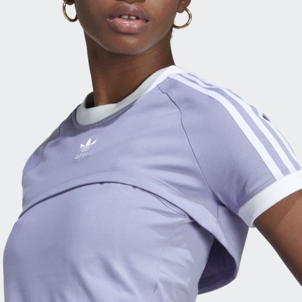 T-shirt Toujours Original Lilas Adidas