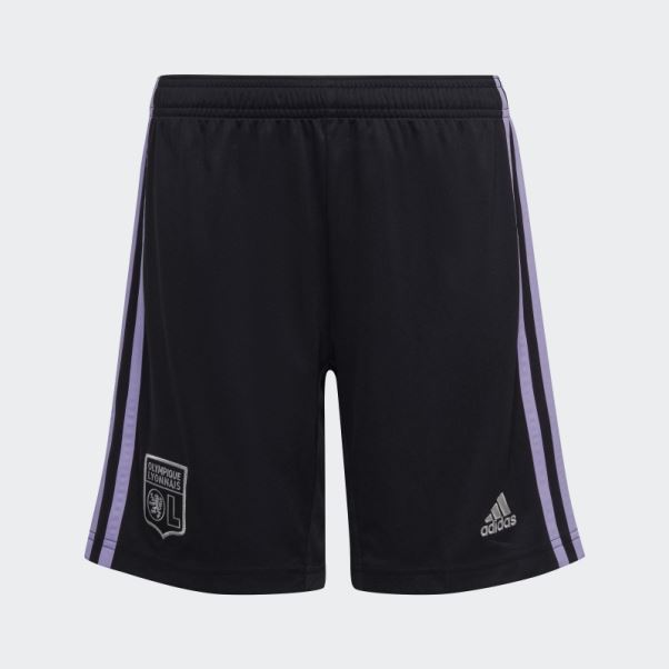 Short Troisième Olympique Lyonnais 22/23 Adidas Noir