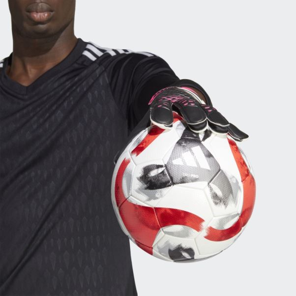 Gants De Gardien De But D'entraînement Prédateurs Noirs Adidas